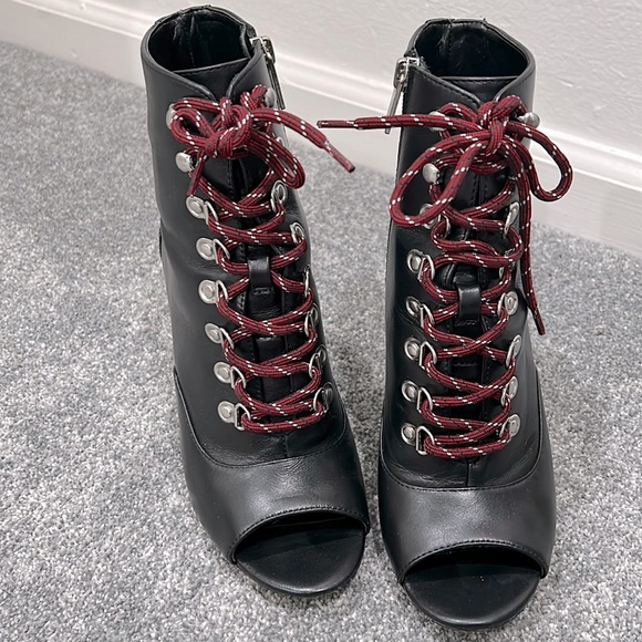 Charles David open toe booties, size 7 - Picture 1 of 4